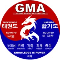 GMA Martial Arts / TaeKwonDo, Karate, Brazilian JiuJitsu, Wing Chun, HapKiDo Logo