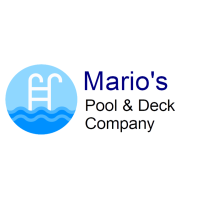 Mario's Pool and Deck Company Logo