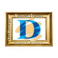 DeGeorge Custom Frames Logo