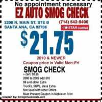 EZ Auto Smog Check Logo