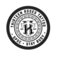 Thirteen Roses Tattoo & Aesthetics Logo