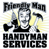 Friendly Man Handyman Service Logo