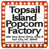 Topsail Island Popcorn Factory Logo