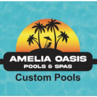 Amelia Oasis Pools and Spas Logo