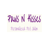Paws n Kisses Pet Grooming Logo