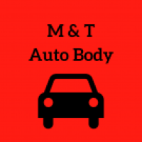 M & T Auto Body Logo
