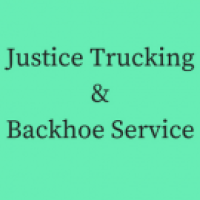Justice Trucking & Backhoe Service Logo