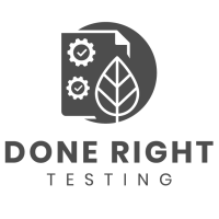 Done Right Testing Logo