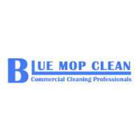 Blue Mop Clean Logo