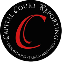 Capital Court Reporting Logo