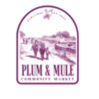 Plum & Mule Community Market Logo