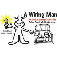 A Wiring Man Logo