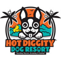 Hot Diggity Dog Resort Logo