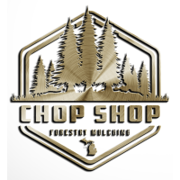 Chop Shop Land Clearing Logo