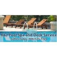 R&J Pool Spa and Deck Service Logo