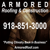 Armored Roofing & Construction Logo