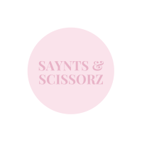 Saynts & Scissorz Logo