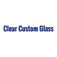 Clear Custom Glass Logo