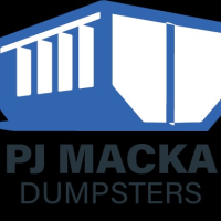 PJ Macka Dumpsters Logo