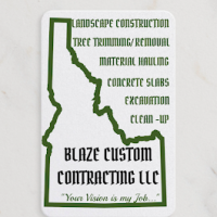 Blaze Custom Contracting LLC Logo