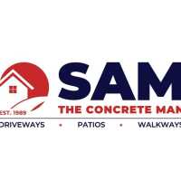 Sam The Concrete Man Daytona Beach Logo
