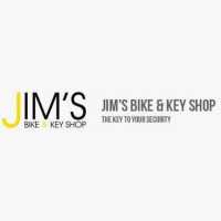 Jim's Bike & Key Shop Logo