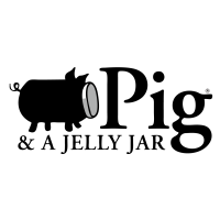Pig & a Jelly Jar Ogden Logo