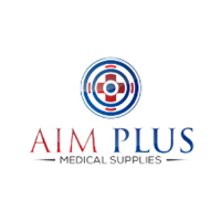 AIM Plus Medical Supplies Logo