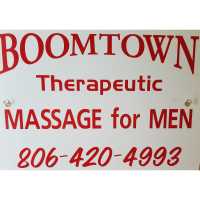 Boomtown Therapeutic Massage for Men Logo