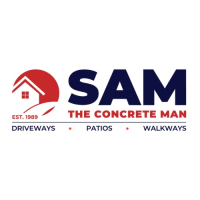 Sam The Concrete Man Columbus Logo