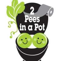 2 Pees in a Pot Logo