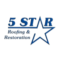 5 Star Roofing & Restoration Logo