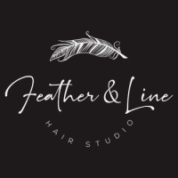 Feather & Line Hair Studio Logo