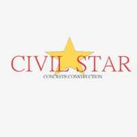 Civil Star Concrete Construction Logo