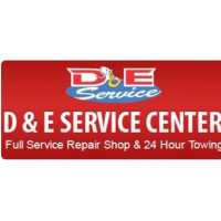 D & E Service Center Logo