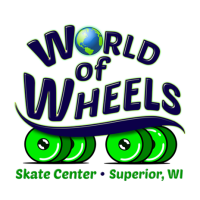 World of Wheels Skate Center Logo