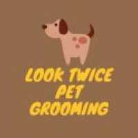 Look Twice Pet Grooming Logo