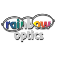 Rainbow Optics East 13th Logo