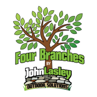 Four Branches By John Lasley Outdoor Solutions Logo