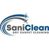 SaniClean Dry Carpet Cleaning Logo