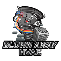 Blown Away HVAC Logo