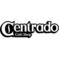 Centrado CafeÌ Shop Logo