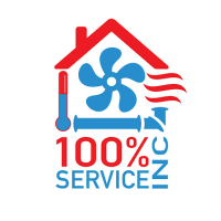 100% Service Inc Logo