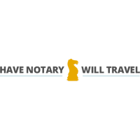 Have Notary Will Travel Logo