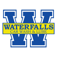 Waterfalls Car Wash & Oil Change Logo