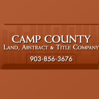 Camp County Land, Abstract & Title Company Logo
