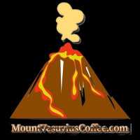 Mount Vesuvius Coffee Logo