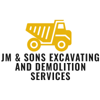 JM & Sons Excavating and Demolition Services Logo