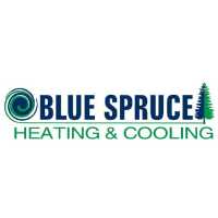 Blue Spruce Heating and Cooling Logo