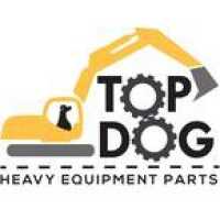 TopDog Heavy Equipment Parts Logo
